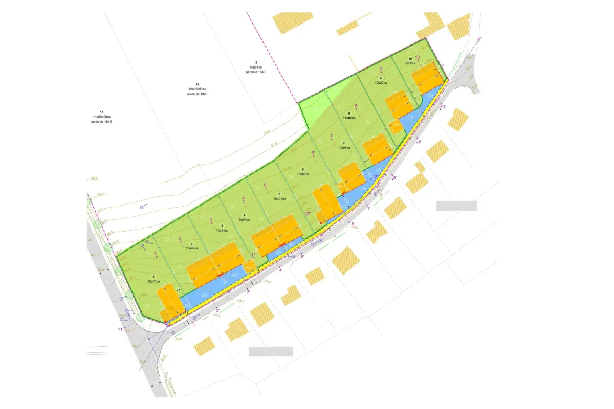 Terrain à vendre à Ohey 5350 84300.00€  chambres m² - annonce 321