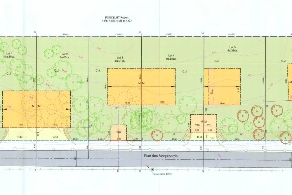 Terrain à bâtir à vendre à Graide 5555 42000.00€ chambres m² - annonce 8584