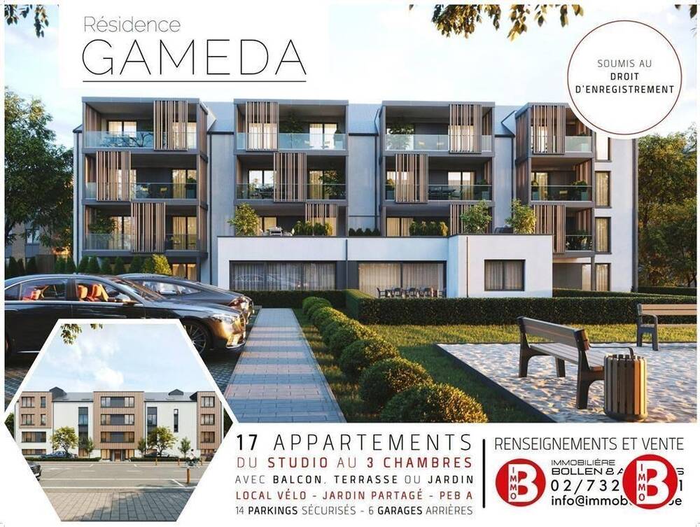 Studio à vendre à Jambes 5100 160000.00€ chambres 38.19m² - annonce 17583