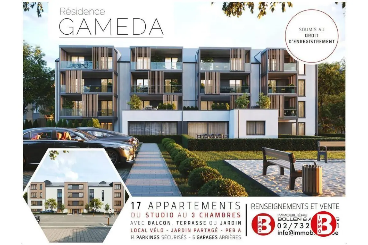 Studio à vendre à Jambes 5100 160000.00€  chambres 38.19m² - annonce 17583