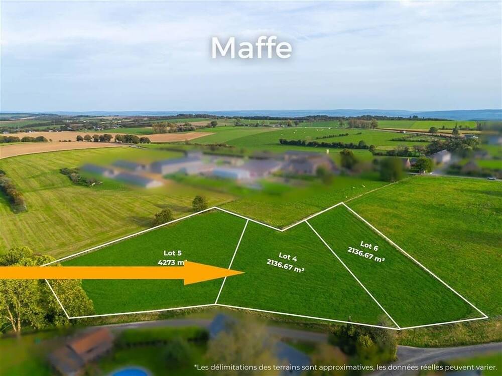Terrain à bâtir à vendre à Maffe 5374 170000.00€  chambres m² - annonce 1297810