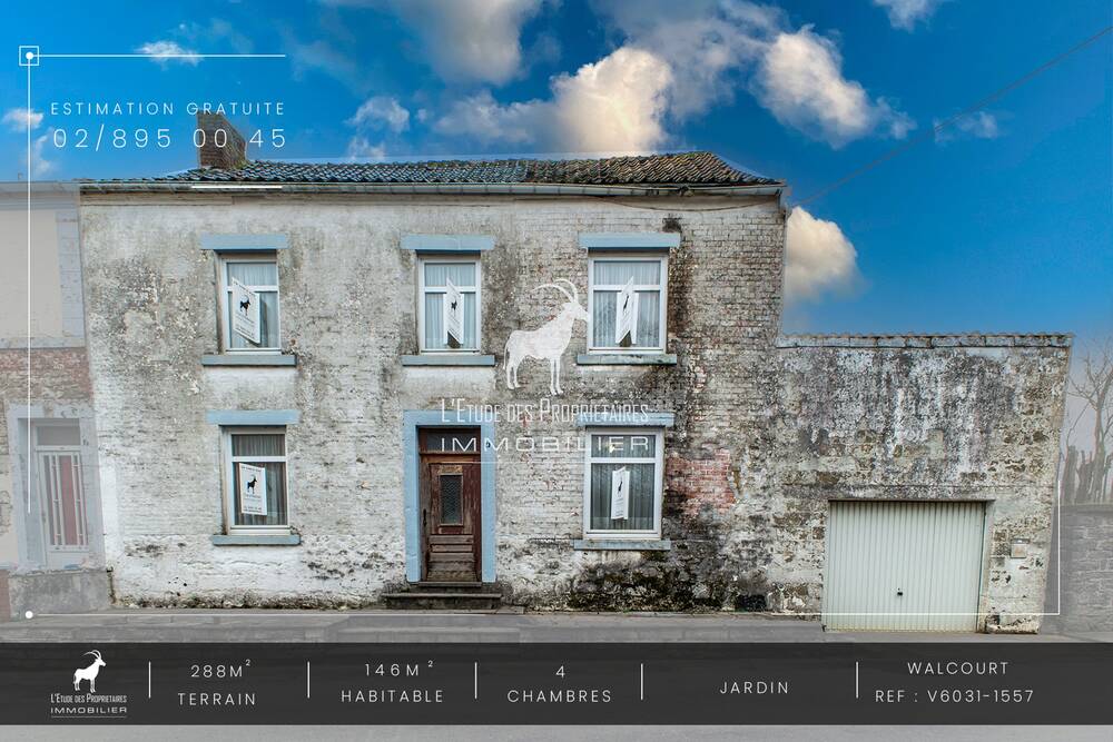Maison à vendre à Walcourt 5650 69999.00€ 4 chambres 146.00m² - annonce 1330978