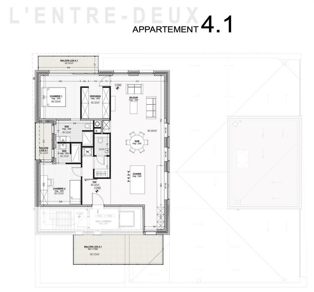 Appartement à vendre à Ciney 5590 438000.00€ 2 chambres 125.60m² - annonce 1383441