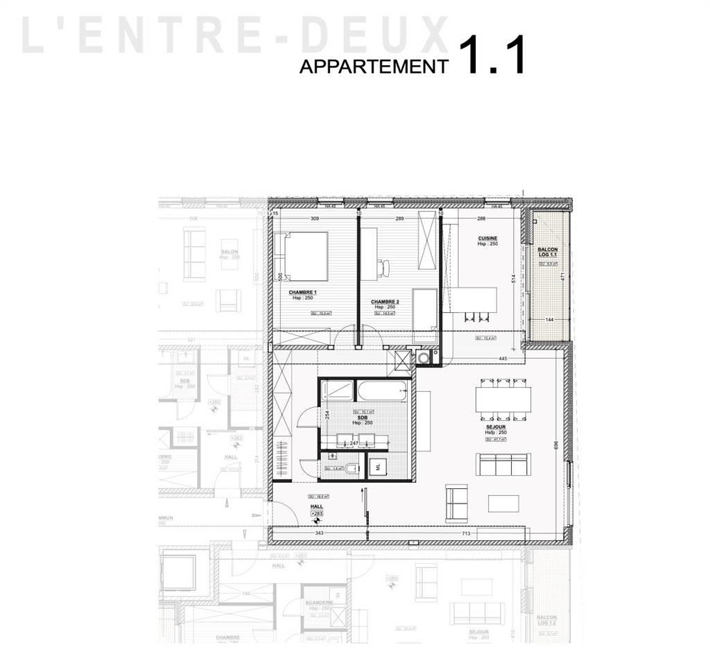 Appartement à vendre à Ciney 5590 415000.00€ 2 chambres 133.58m² - annonce 1383448