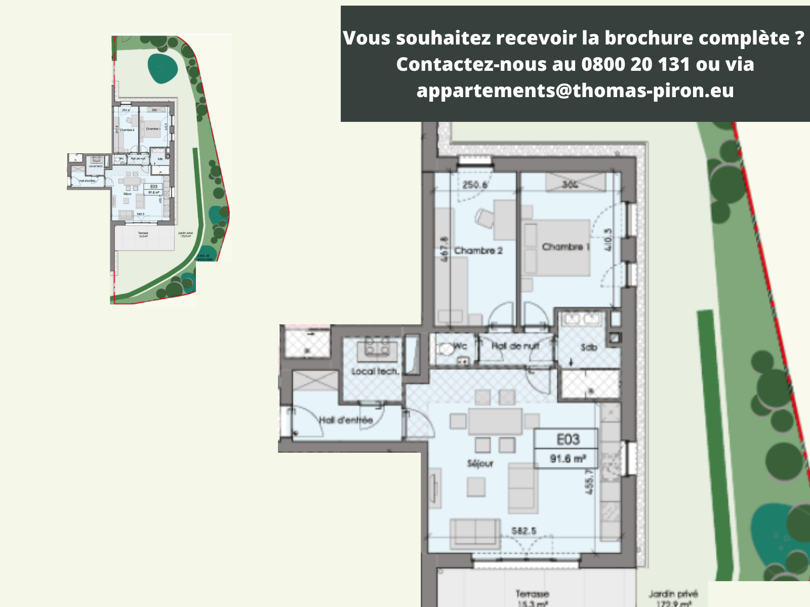 Appartement à vendre à Ciney 5590 355000.00€ 2 chambres 91.60m² - annonce 366249