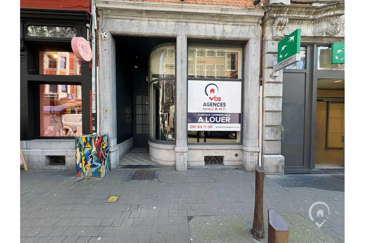 Commerce à louer à Namur 5000 3000.00€  chambres m² - annonce 408870