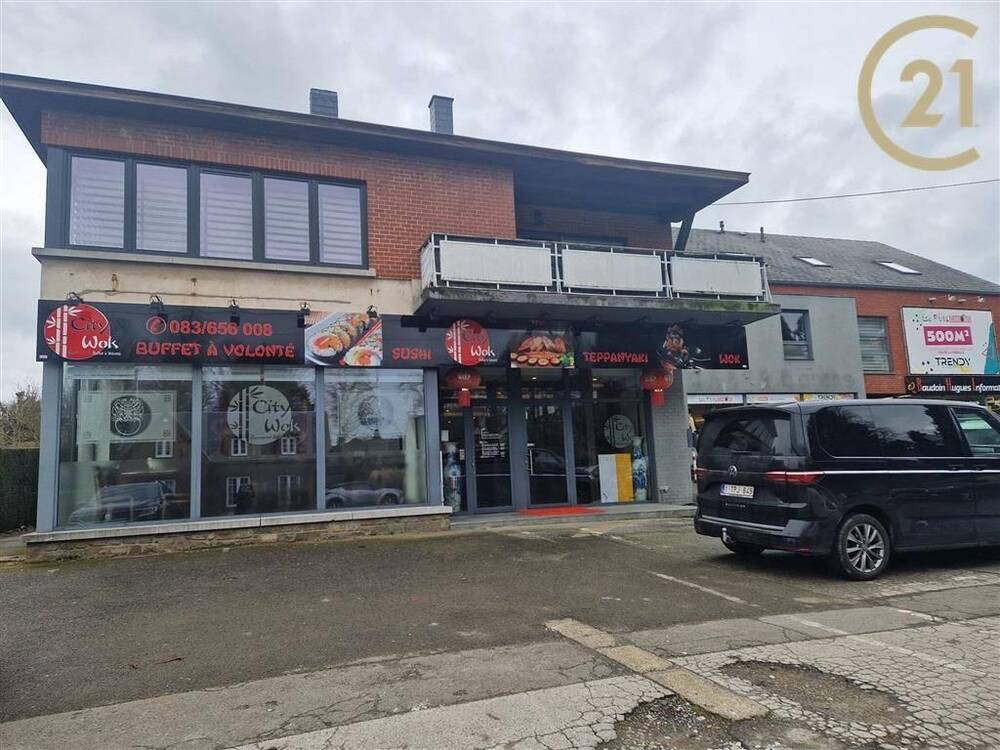 Commerce à louer à Ciney 5590 3000.00€ chambres m² - annonce 413709