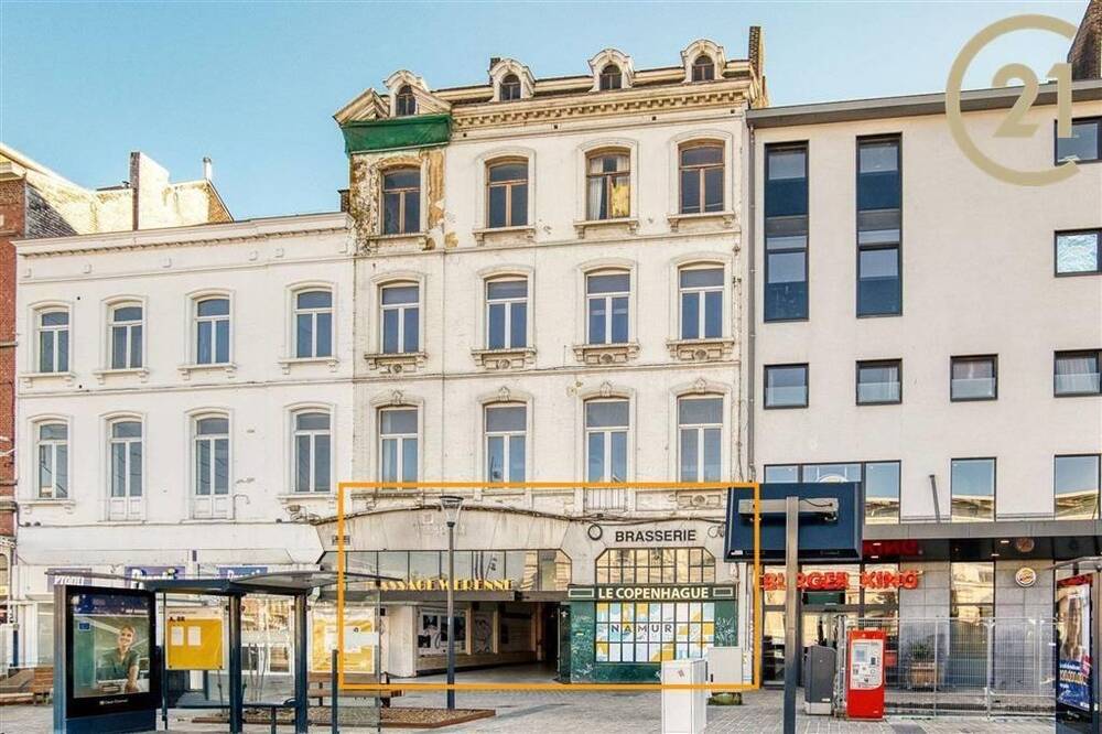 Commerce à louer à Namur 5000 6000.00€ chambres m² - annonce 421720