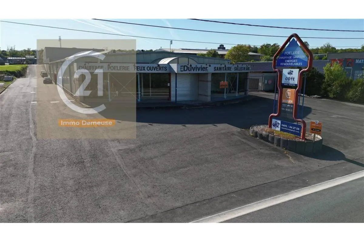 Commerce à louer à Rochefort 5580 1000.00€  chambres m² - annonce 423883