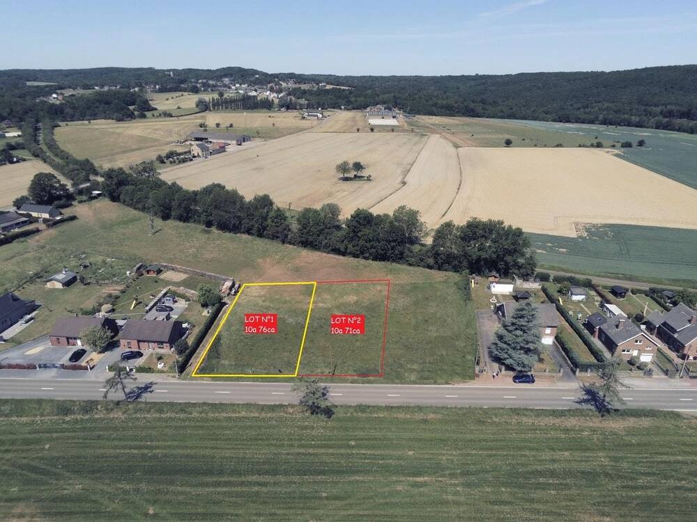 Terrain à vendre à Agimont 5544 60000.00€ chambres m² - annonce 439437