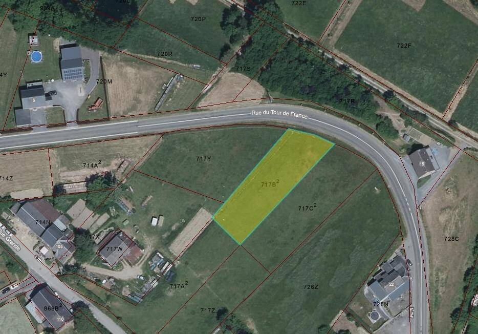 Terrain à vendre à Chevetogne 5590 60000.00€ chambres m² - annonce 469248