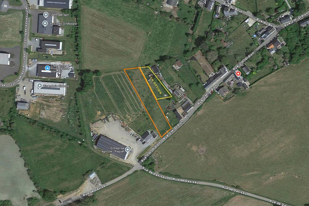 Terrain à vendre à Sorinnes 5503 99000.00€ chambres m² - annonce 504042