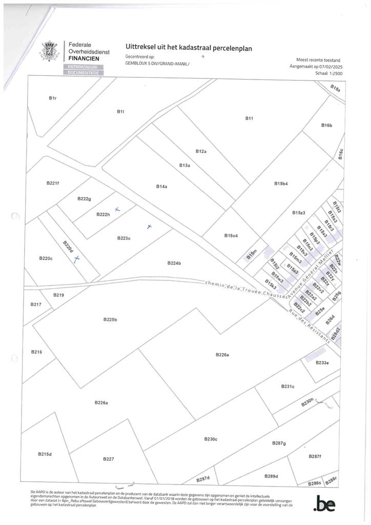 Terrain non bâtissable à vendre à Grand-Manil 5030 0.00€ chambres m² - annonce 513078
