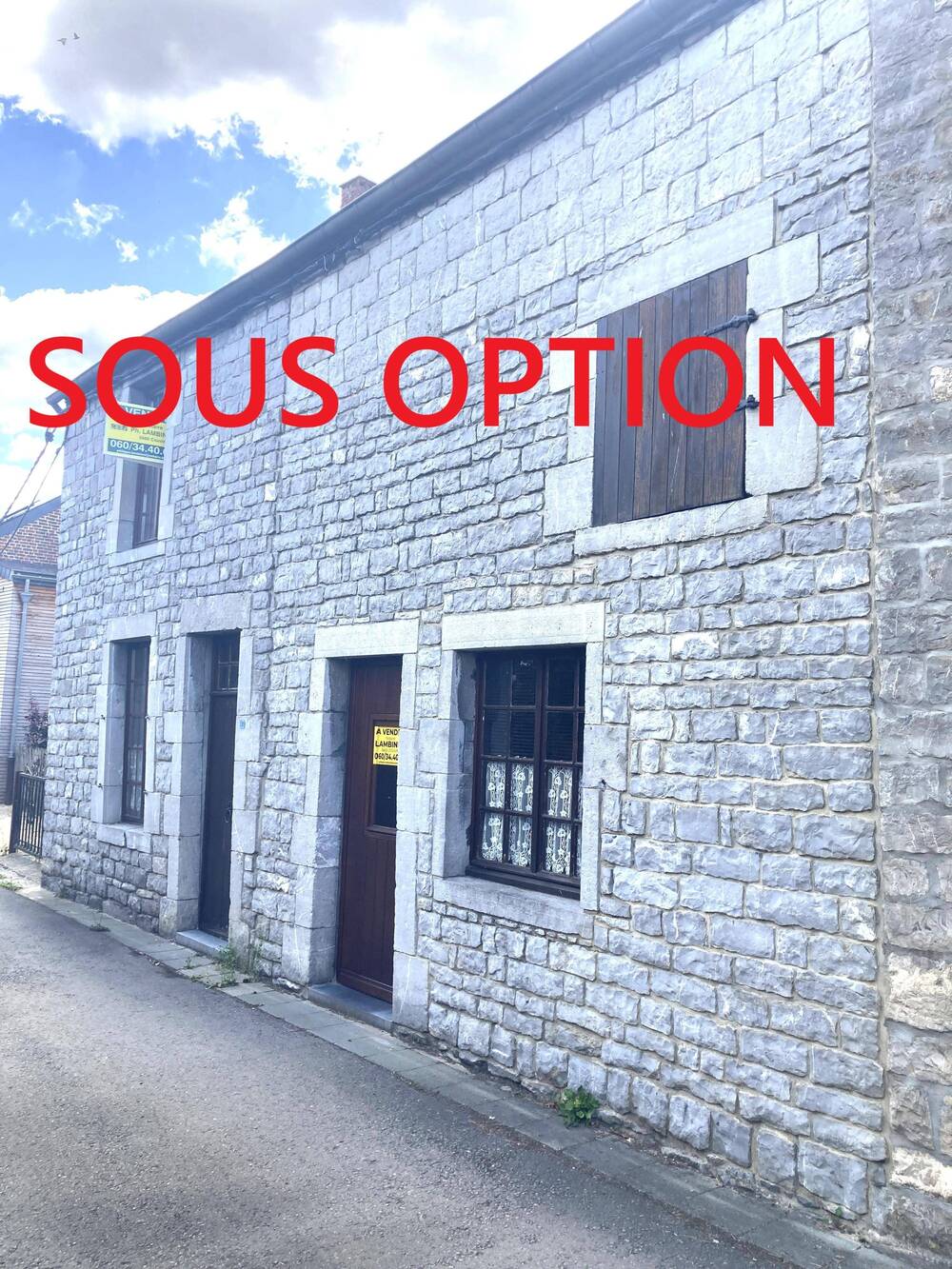 Maison à vendre à Petigny 5660 135000.00€ 2 chambres m² - annonce 528768