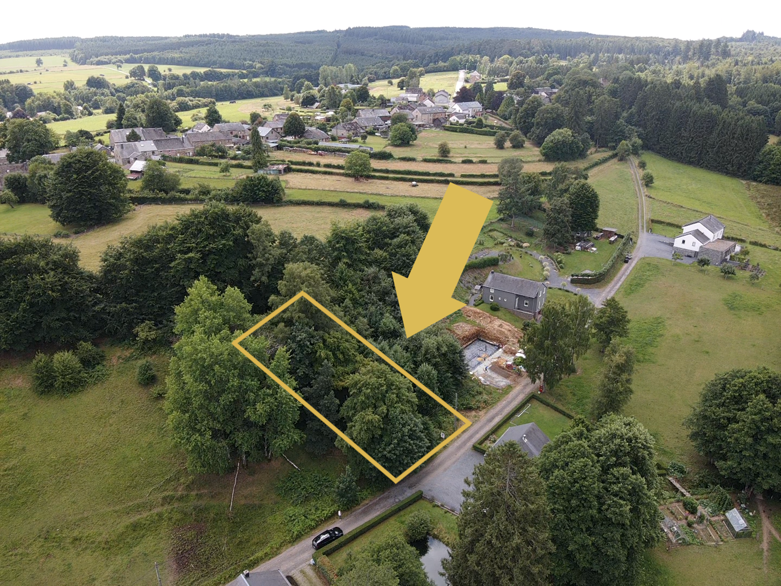 Terrain à à Lavacherie 6681 40000.00€ chambres m² - annonce 540616