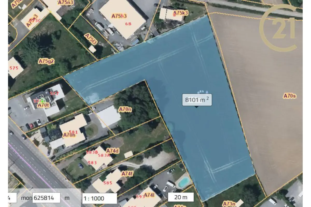 Terrain à vendre à Erpent 5101 600000.00€  chambres m² - annonce 545852