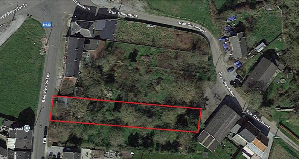Terrain à vendre à Ham-sur-Sambre 5190 85000.00€ chambres m² - annonce 567823