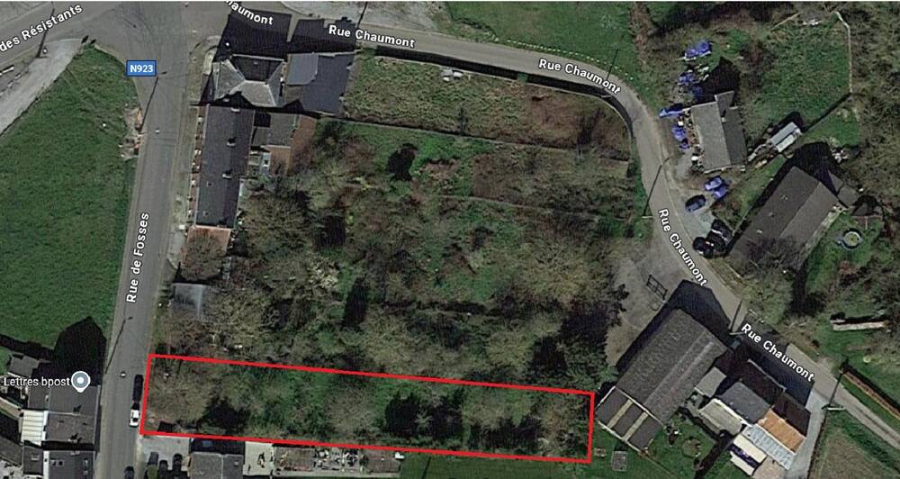 Terrain à vendre à Ham-sur-Sambre 5190 85000.00€ chambres m² - annonce 567822