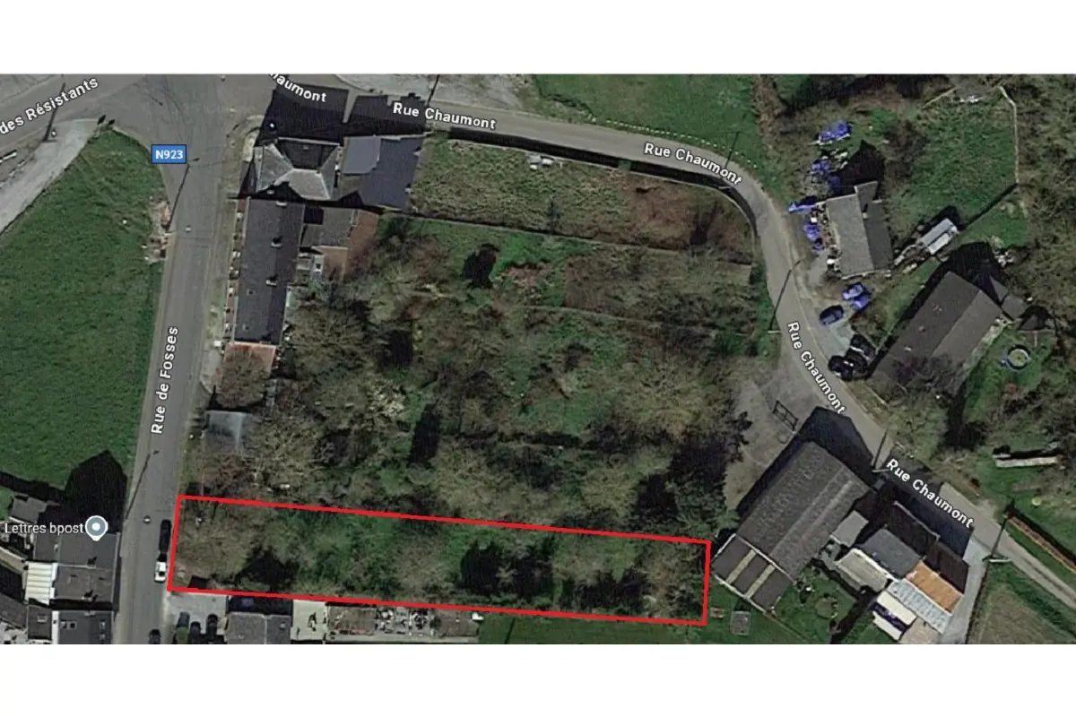 Terrain à vendre à Ham-sur-Sambre 5190 90000.00€  chambres m² - annonce 567822