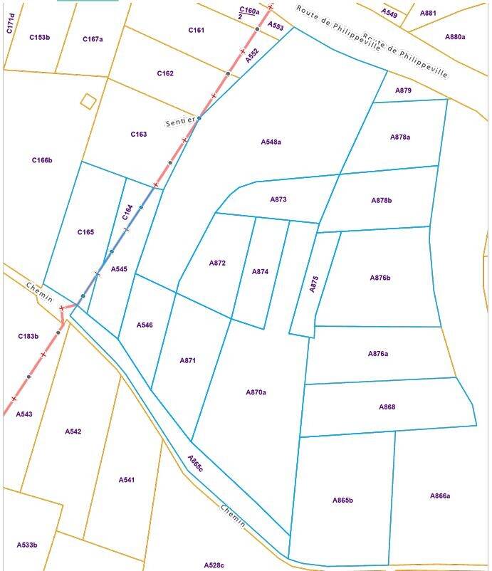 Terrain à vendre à Cerfontaine 5630 30000.00€ chambres m² - annonce 576515
