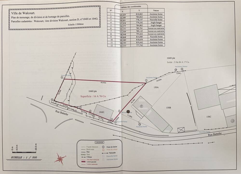 Terrain à bâtir à vendre à Walcourt 5650 115000.00€  chambres m² - annonce 594008