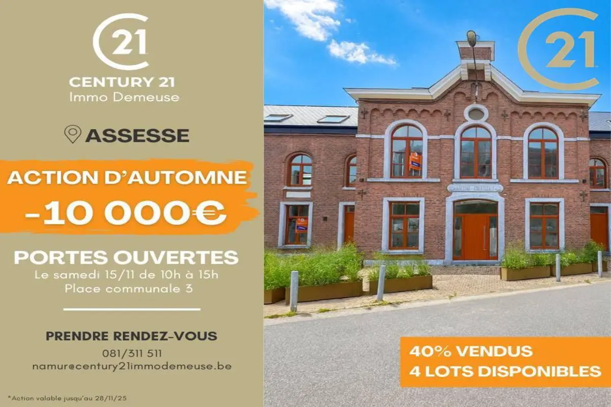 Maison à vendre à Namur 5000 409000.00€ 3 chambres 148.00m² - annonce 609107