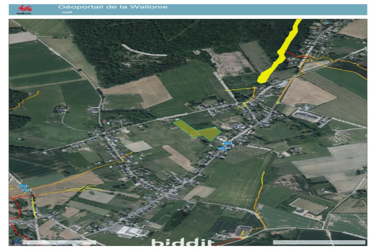 Terrain à vendre à Bois-de-Villers 5170 25000.00€ chambres m² - annonce 614144