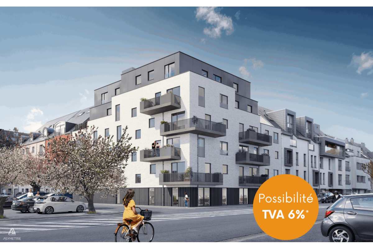 Appartement à vendre à Jambes 5100 187500.00€  chambres 55.00m² - annonce 626431