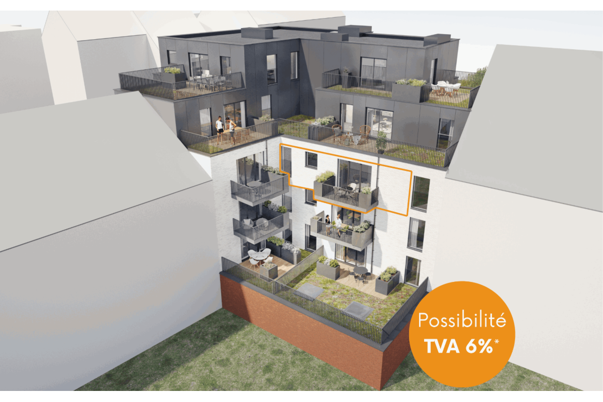 Appartement à vendre à Jambes 5100 305000.00€ 2 chambres 84.00m² - annonce 626427