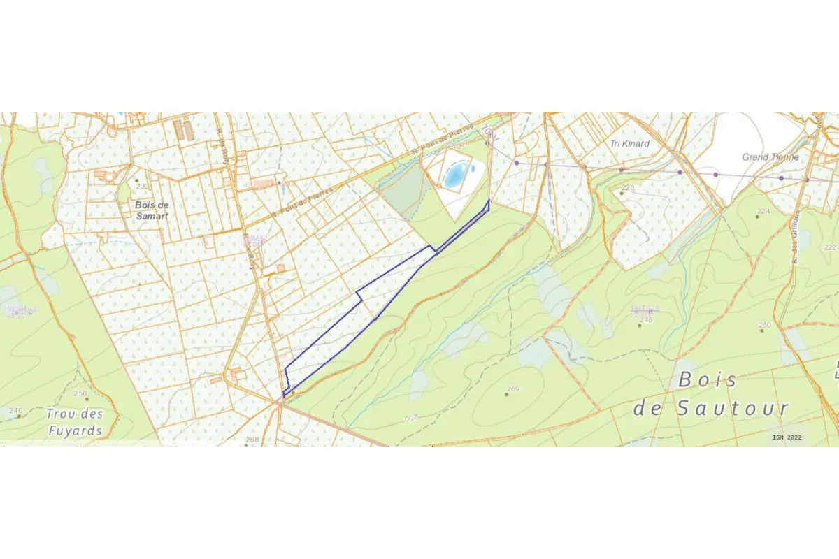 Terrain à vendre à Samart 5600 260000.00€  chambres m² - annonce 646588