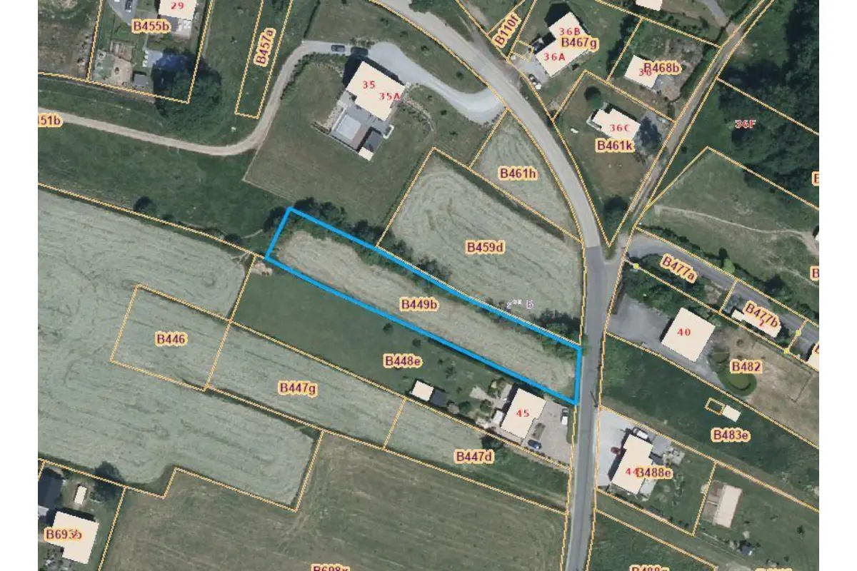 Terrain à vendre à Hastière-Lavaux 5540 67500.00€  chambres m² - annonce 652051