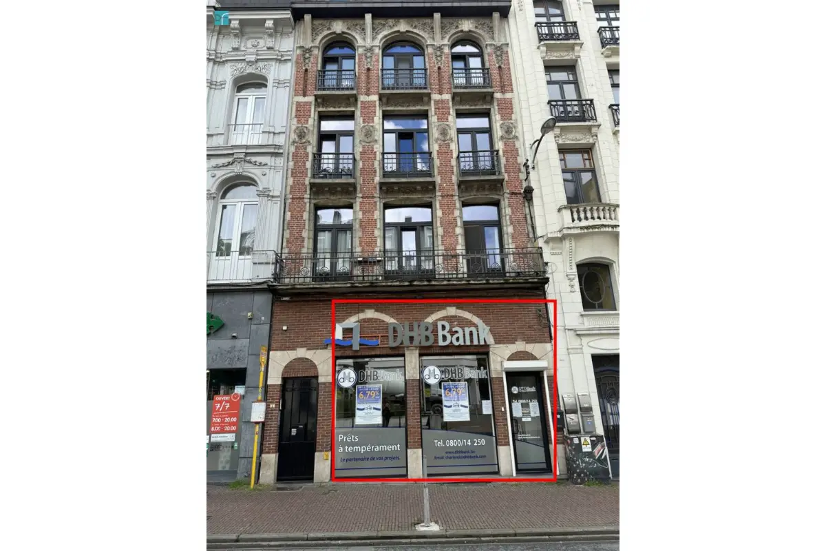 Commerce à  à Charleroi 6000 1600.00€  chambres 110.00m² - annonce 653619