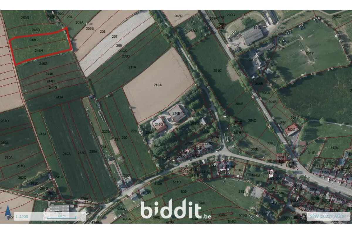 Terrain à vendre à Willerzie 5575 5900.00€  chambres m² - annonce 654462