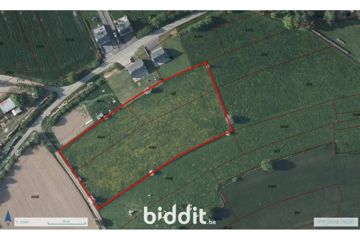 Terrain à vendre à Willerzie 5575 10800.00€  chambres m² - annonce 654458