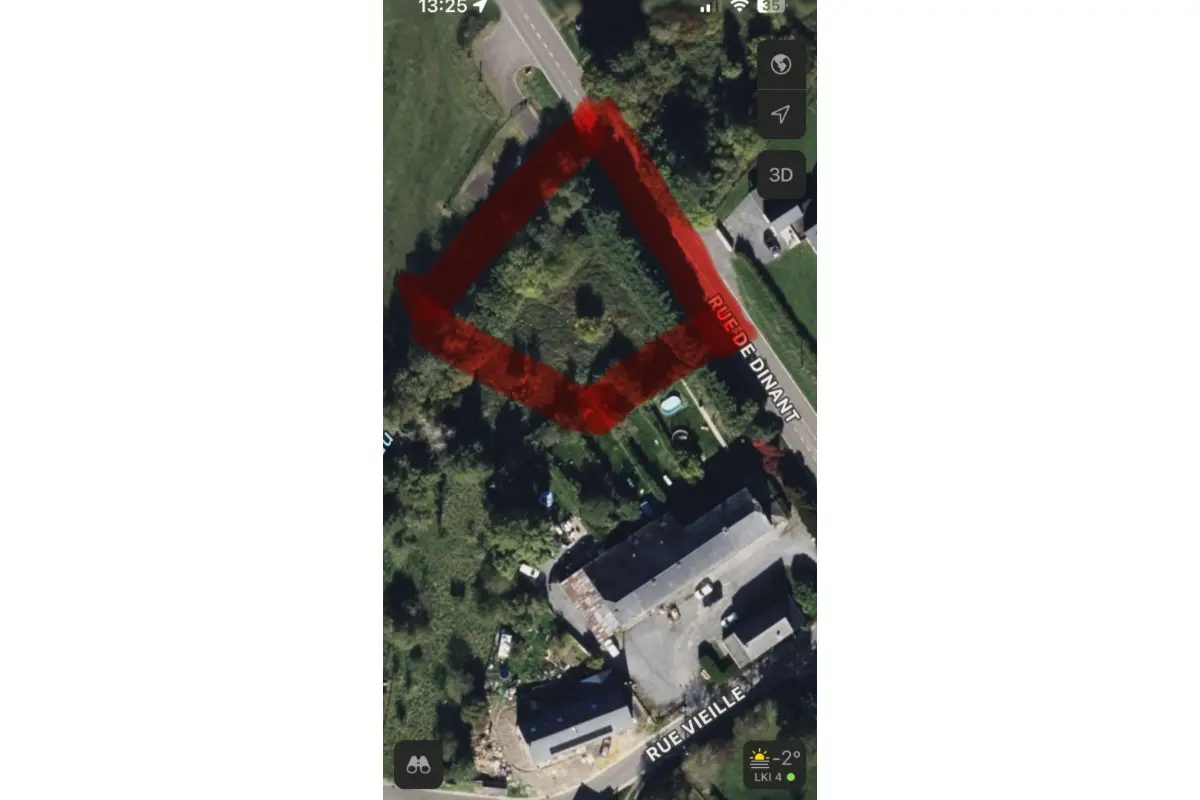 Terrain à vendre à Baronville 5570 100000.00€  chambres m² - annonce 664544