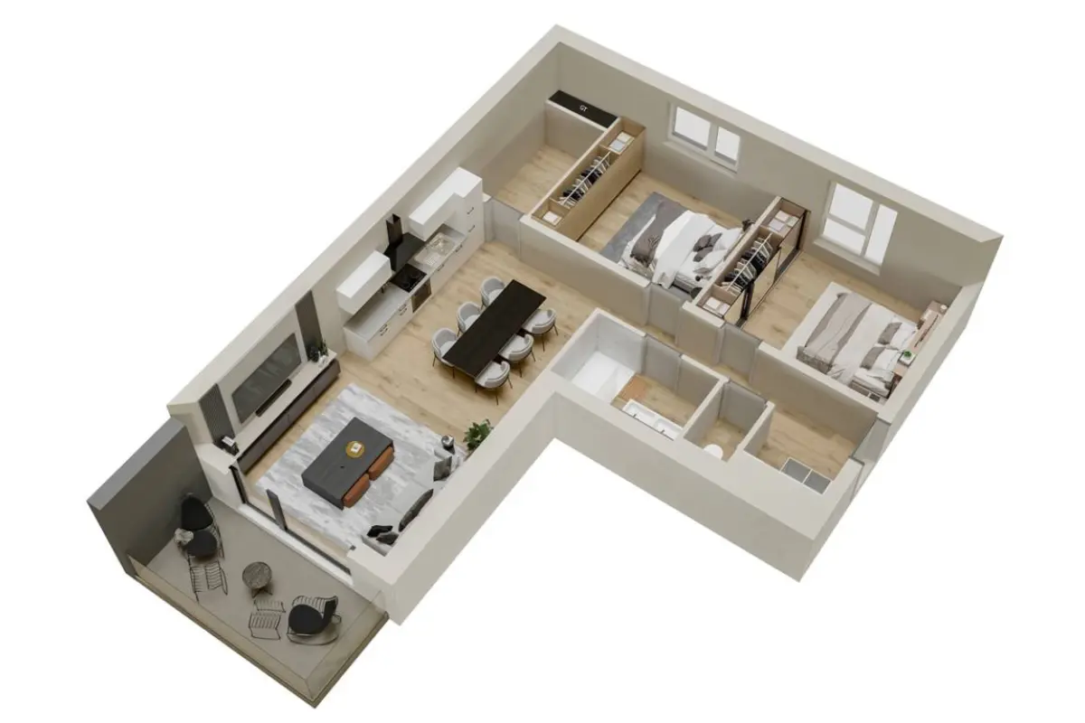 Appartement à vendre à Andenne 5300 274618.00€ 2 chambres 87.00m² - annonce 665131