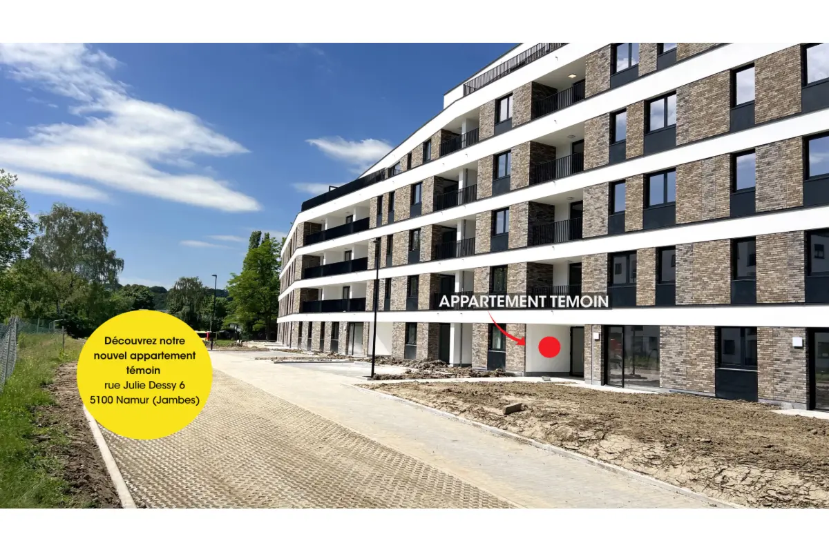 Appartement à vendre à Dave 5100 265000.00€ 2 chambres 94.90m² - annonce 668174