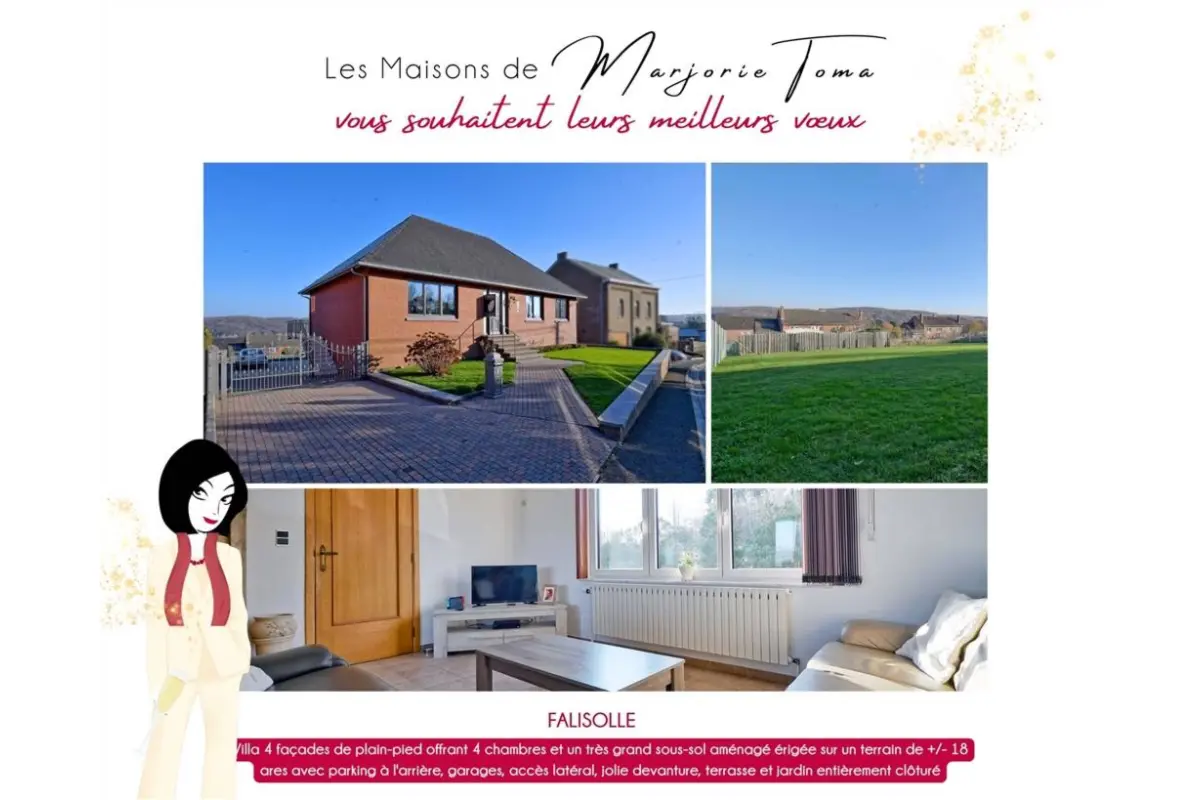 Maison à vendre à Falisolle 5060 420000.00€ 4 chambres 299.20m² - annonce 676936