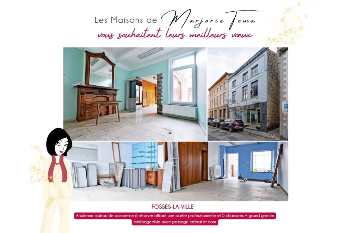 Maison à vendre à Fosses-la-Ville 5070 120000.00€ 5 chambres 439.12m² - annonce 676916