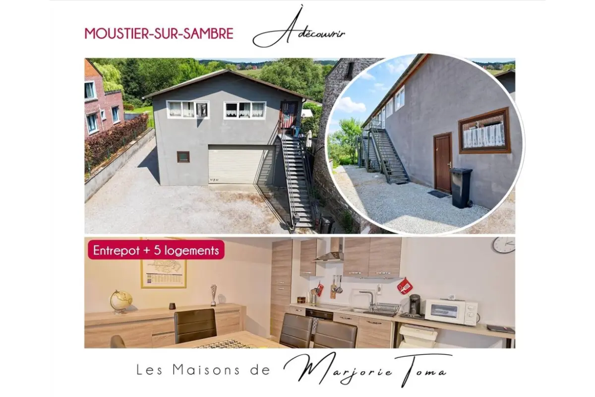 Commerce à vendre à Moustier-sur-Sambre 5190 450000.00€ 5 chambres 434.00m² - annonce 677133