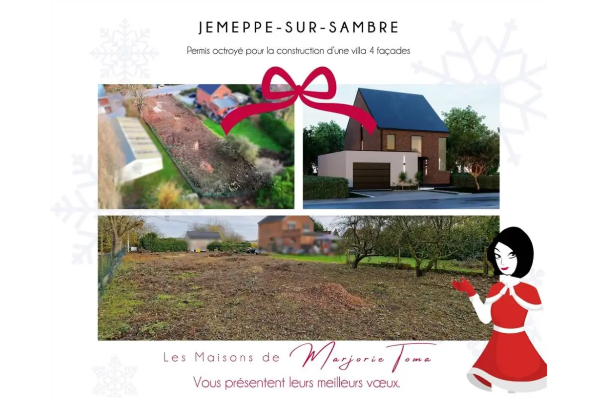 Terrain à vendre à Jemeppe-sur-Sambre 5190 119000.00€  chambres m² - annonce 676961