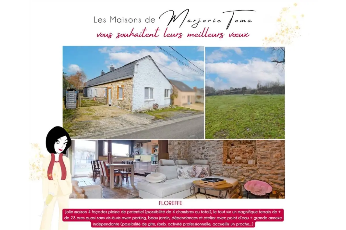Maison à vendre à Floreffe 5150 285000.00€ 4 chambres 252.95m² - annonce 676908