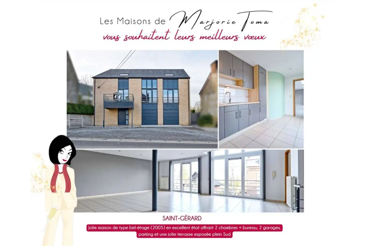 Maison à vendre à Saint-Gérard 5640 320000.00€ 2 chambres m² - annonce 677773