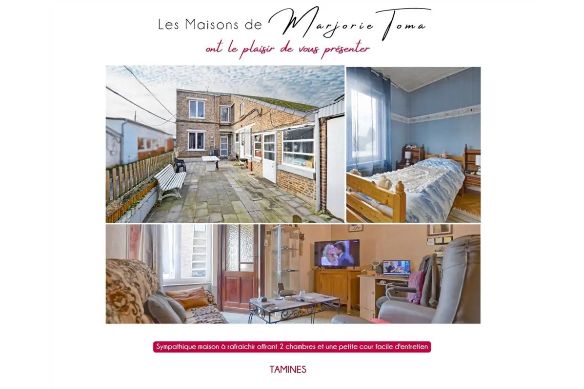 Maison à vendre à Tamines 5060 95000.00€ 2 chambres 87.26m² - annonce 752701