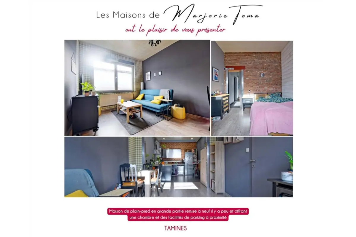 Maison à vendre à Tamines 5060 115000.00€ 1 chambres 75.79m² - annonce 752702