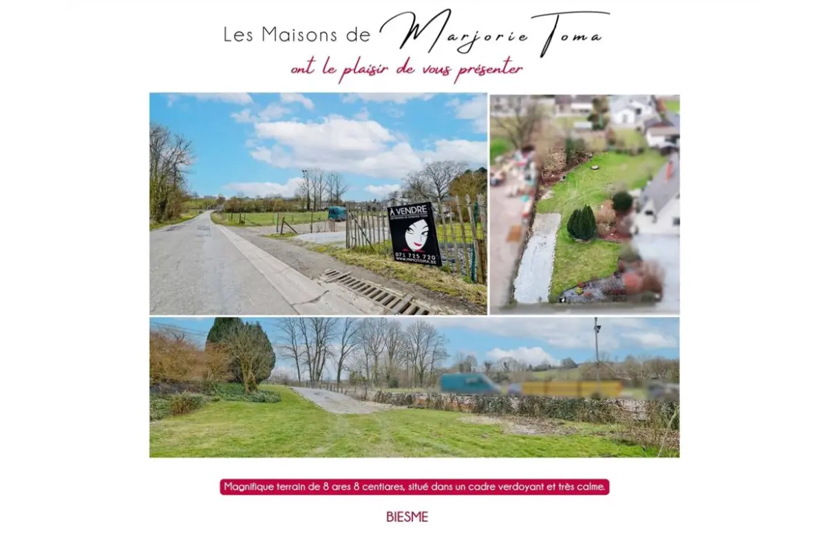 Terrain à vendre à Biesme 5640 79000.00€  chambres m² - annonce 752708