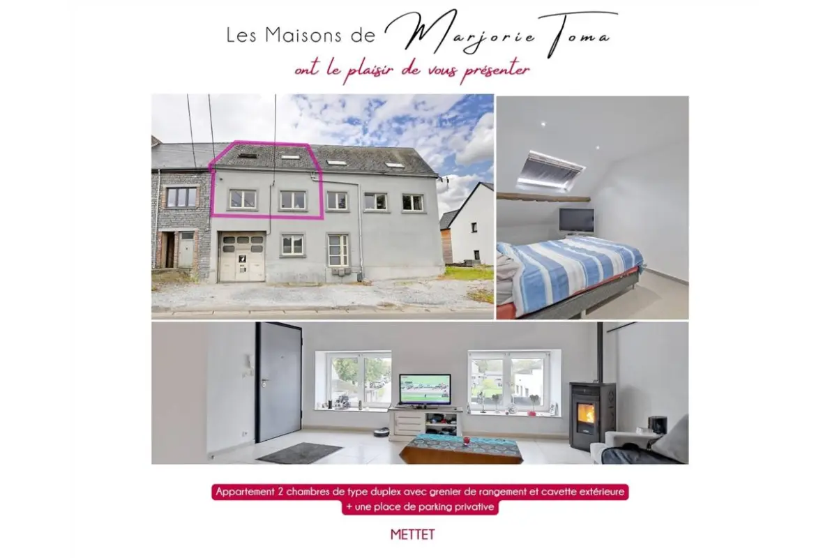 Appartement à vendre à Mettet 5640 185000.00€ 2 chambres 87.00m² - annonce 692163