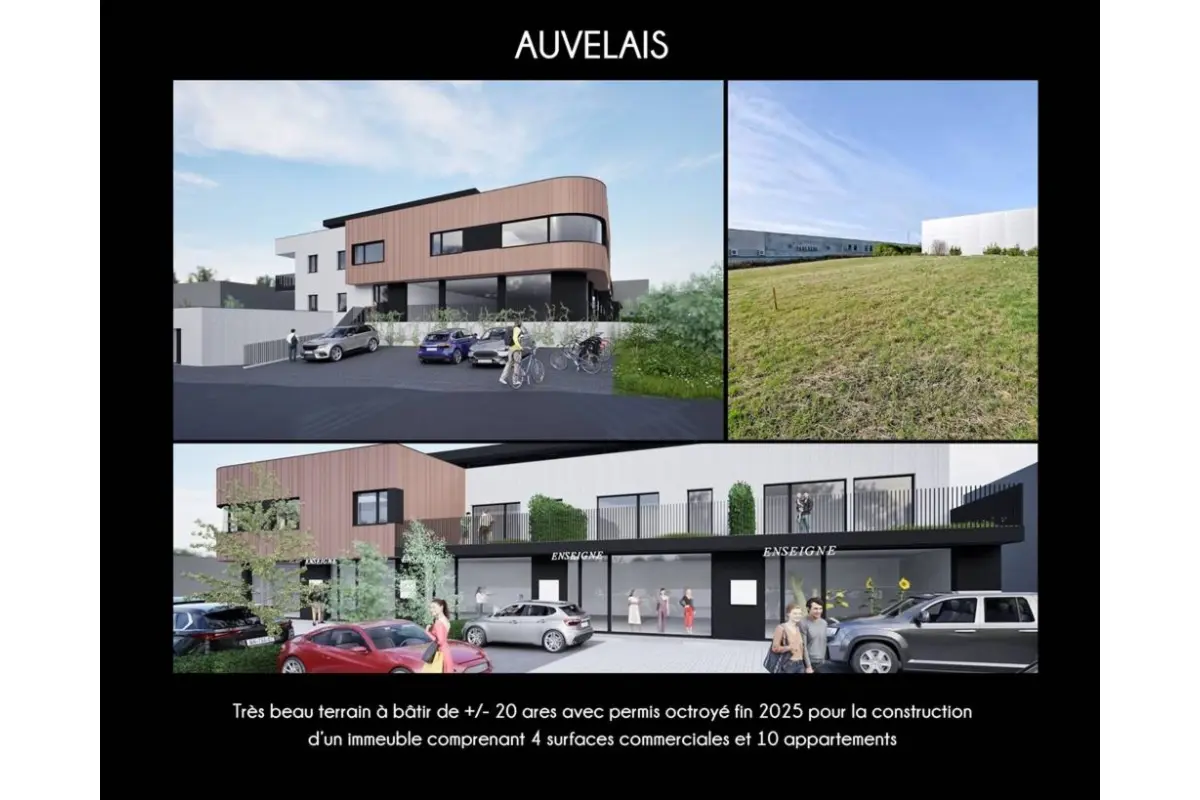 Terrain à vendre à Auvelais 5060 645000.00€  chambres m² - annonce 694007