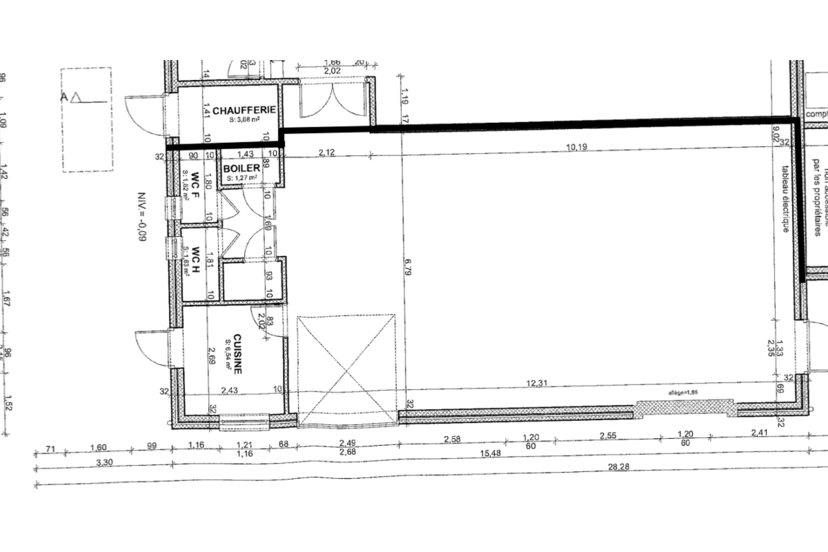 Commerce à vendre à Gedinne 5575 110000.00€  chambres 100.00m² - annonce 696481