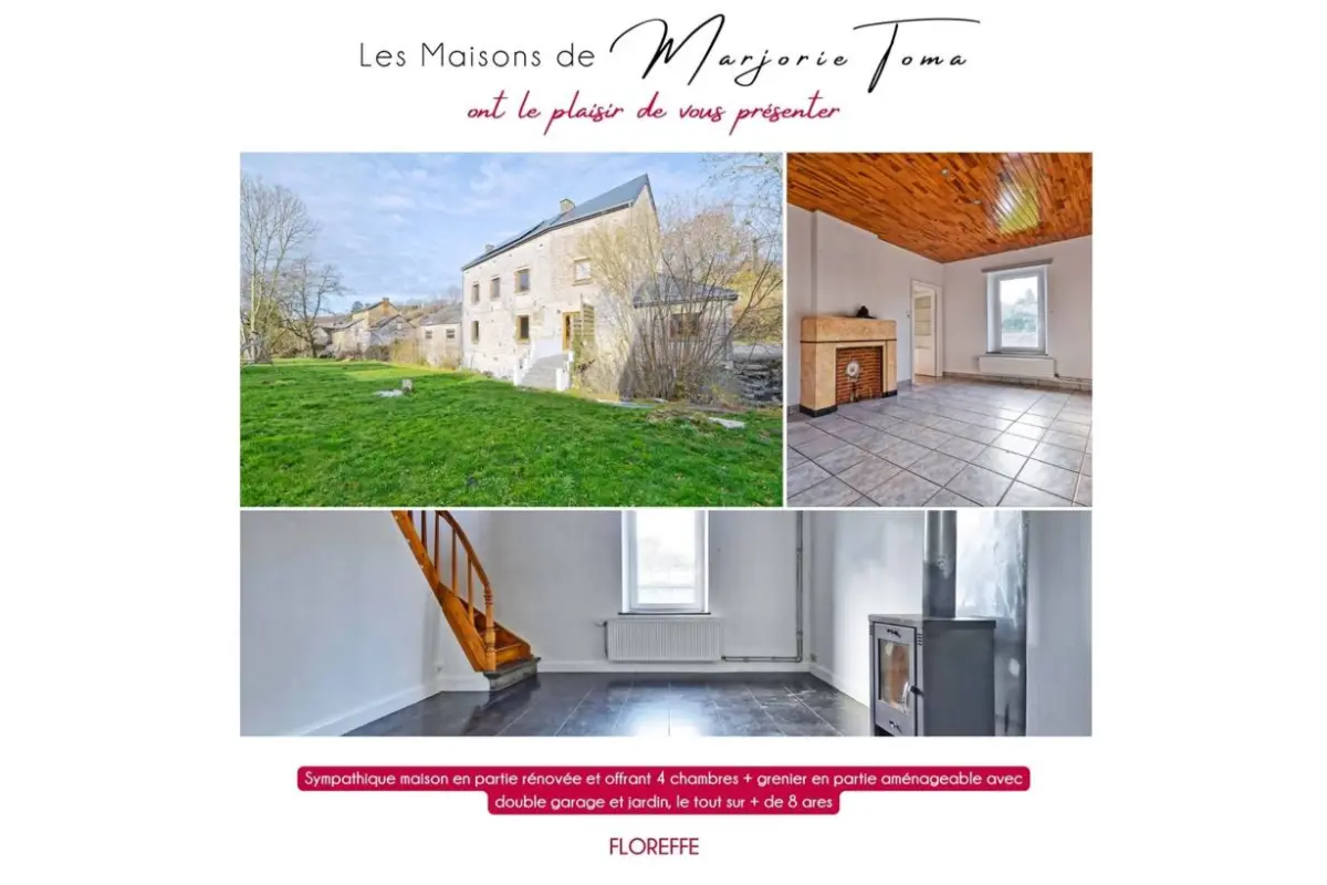 Maison à vendre à Floreffe 5150 249500.00€ 4 chambres 190.43m² - annonce 703074